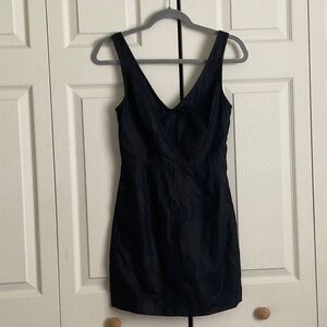 Silence + Noise Black Mini Dress